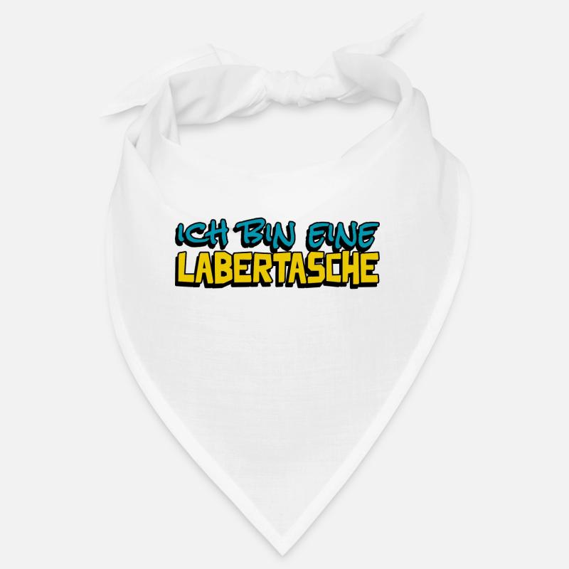 lustige Aussage ich bin eine Labertasche Bandana