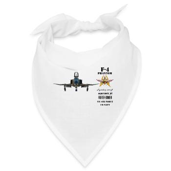 F-4 Phantom - Bandana - Weiß - Vorne