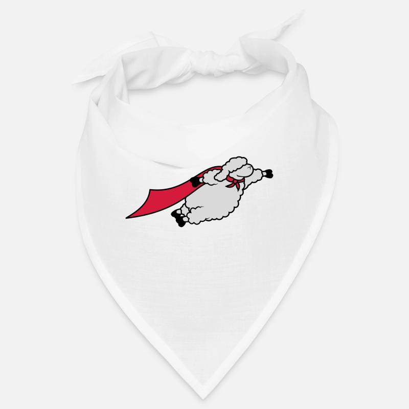 Drôle de mouton super-héros Bandana