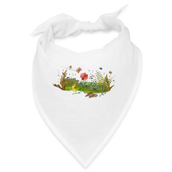 Wiese - Bandana - Weiß - Vorne