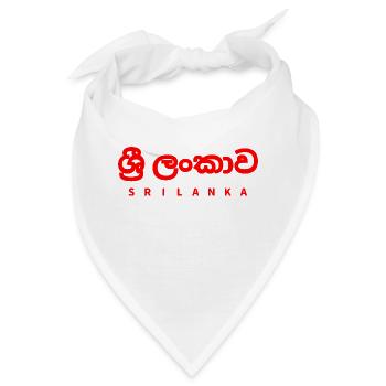 SRI LANKA LAND ASIEN - Bandana - Weiß - Vorne