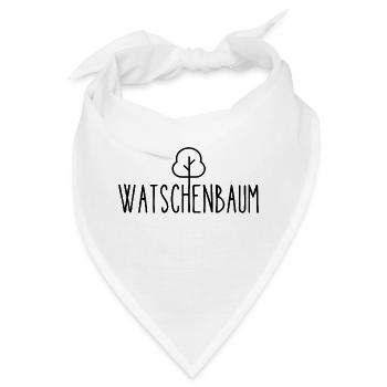 Watschenbaum - Schimpfen auf Wienerisch | T-Shirt - Bandana - Weiß - Vorne