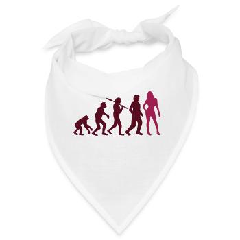Evolution Hot Girl - Bandana - Weiß - Vorne