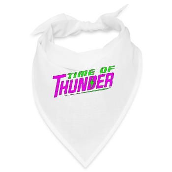 PINK POWER - Bandana - Weiß - Vorne
