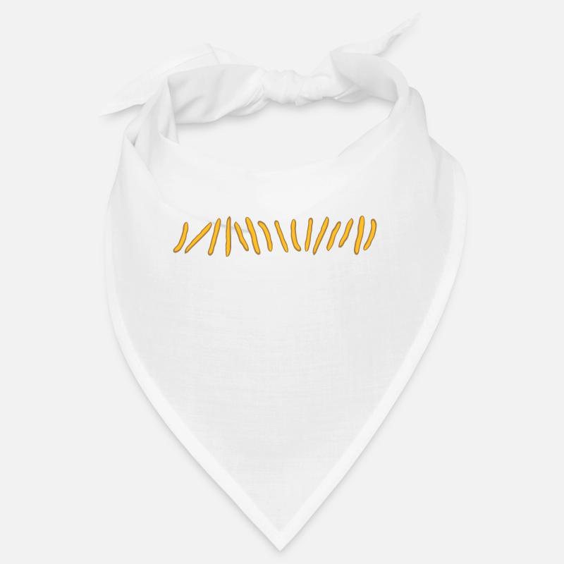 Rangée de frites Français côte à côte Bandana