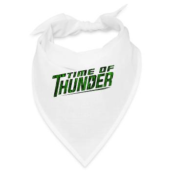 GREEN POWER - Bandana - Weiß - Vorne