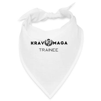 Krav Maga Trainee - Bandana - Weiß - Vorne