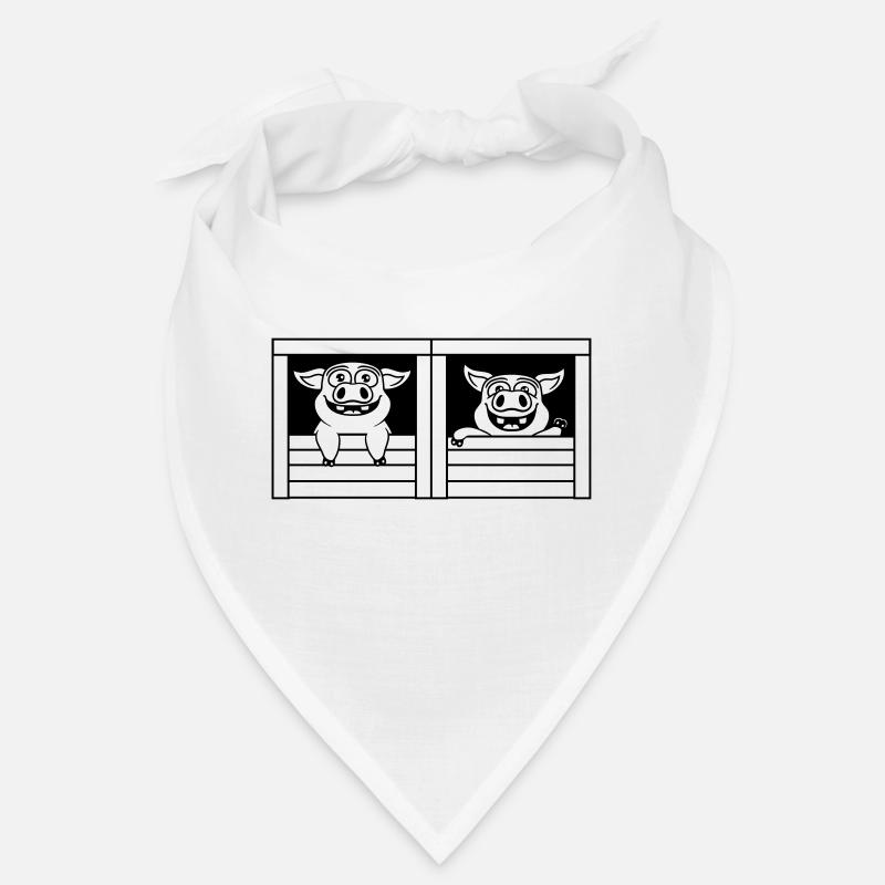 Team 2 stable pigs Bandana