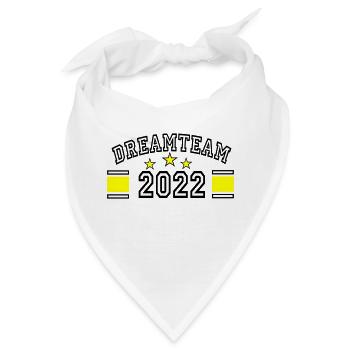 dreamteam 2022 - Bandana - Weiß - Vorne