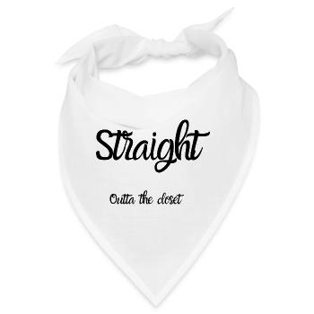 Design kommt aus dem Schrank - Bandana - Weiß - Vorne