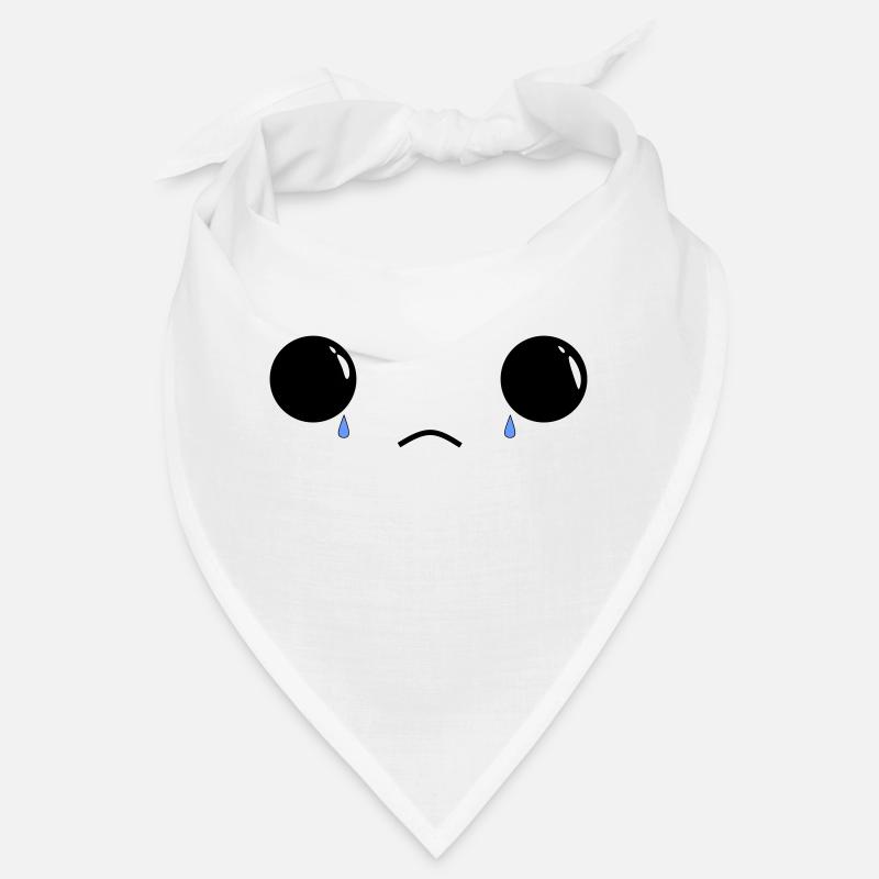 Cute sad face Bandana
