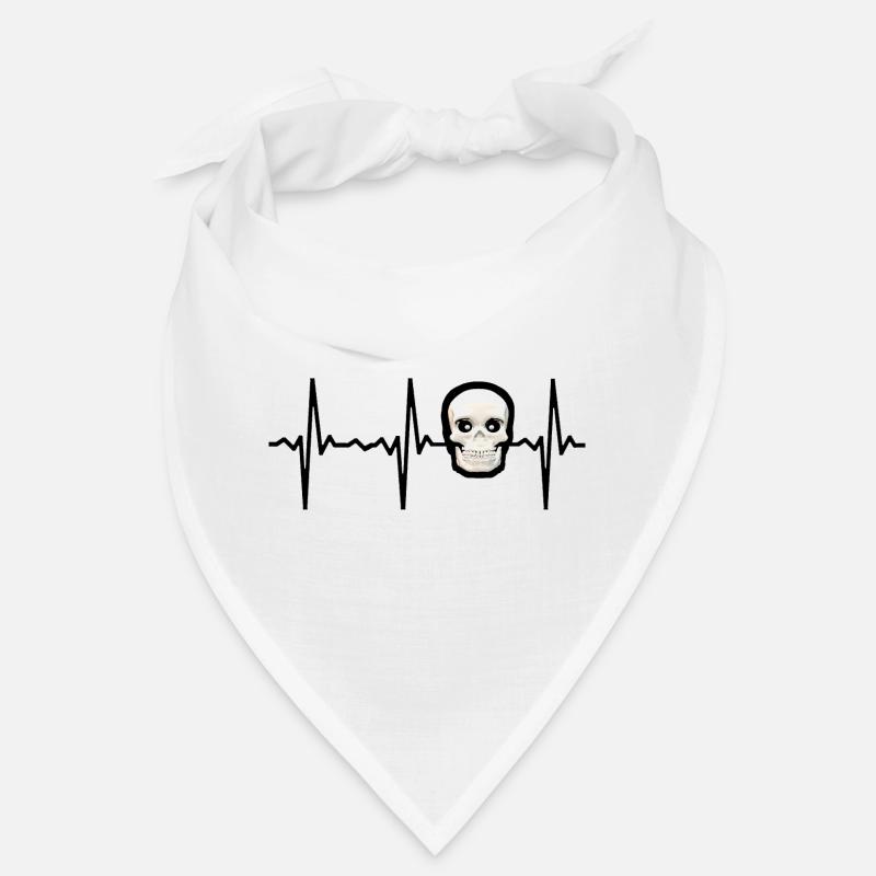 Squelette du crâne Squelette Pouls du corps Pulse Bandana