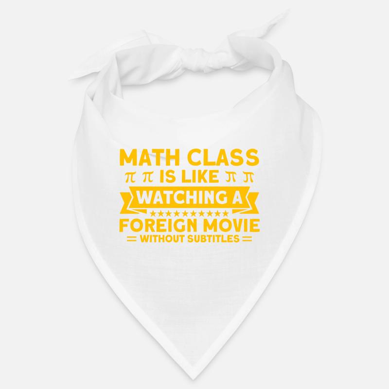 Math Mathématiques Sciences Math Cadeau Bandana