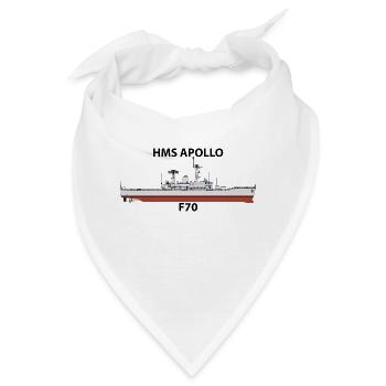HMS APOLLO - LEANDER ORIG - Bandana - Weiß - Vorne