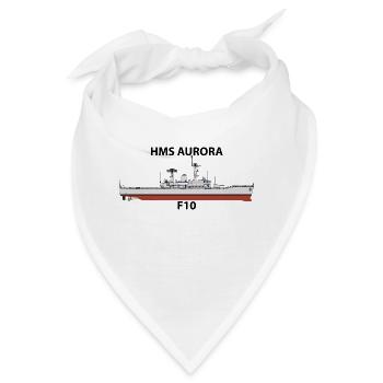 HMS AURORA - LEANDER ORIG - Bandana - Weiß - Vorne