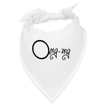 Omg - Bandana - Weiß - Vorne