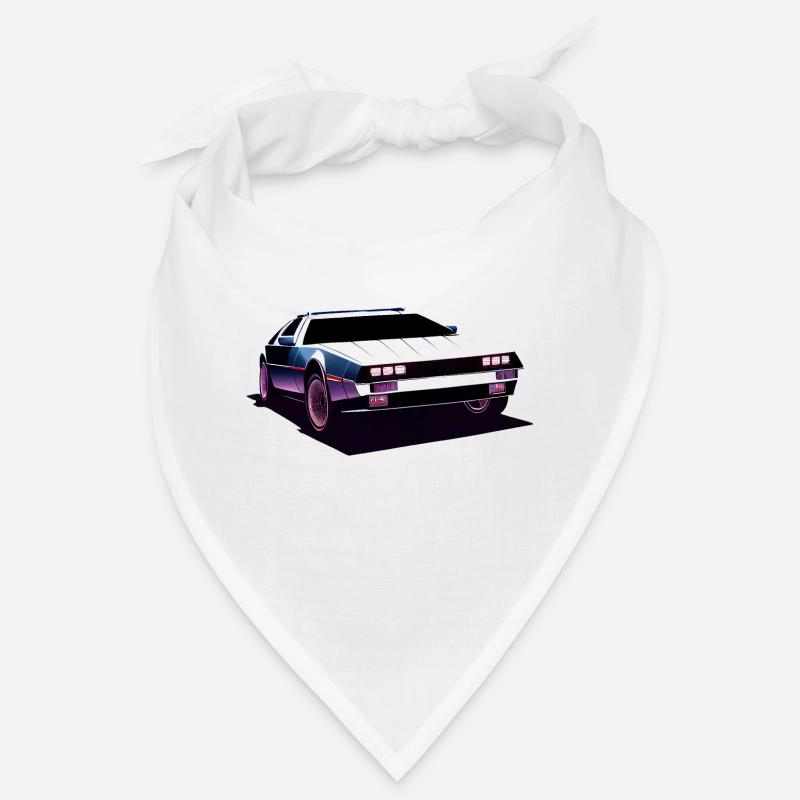 Delorean Youngtimer Oldtimer Bandana