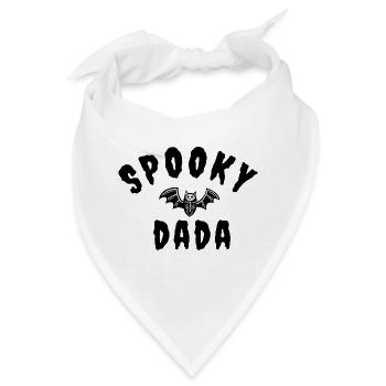 gruseliges Dada - Bandana - Weiß - Vorne