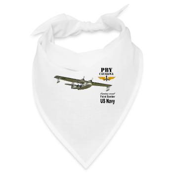 PBY Catalina - Bandana - Weiß - Vorne