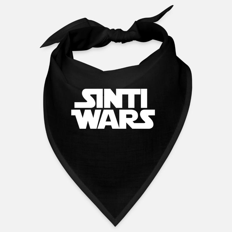 Sinti Wars SW Design Lettres Blanches Bandana