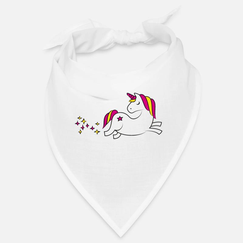 Magischer Einhorn Star Trail Bandana