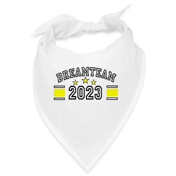 Dreamteam 2023 - Bandana - Weiß - Vorne