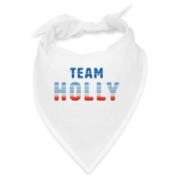 Team Holly | Warming Stripes - Bandana - Weiß - Vorne