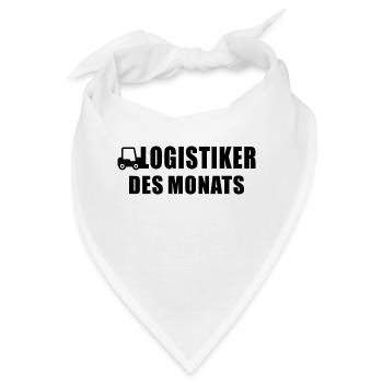 Logistiker - Bandana - Weiß - Vorne