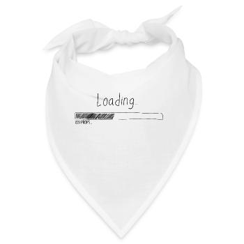 Ladebalken 1337 - Bandana - Weiß - Vorne