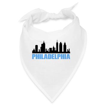 Philadelphia - Bandana - Weiß - Vorne