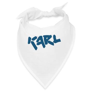 Karl - Bandana - Weiß - Vorne