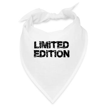 limited schwarz - Bandana - Weiß - Vorne