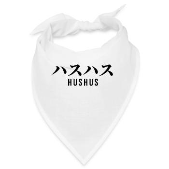 Japanisch - Bandana - Weiß - Vorne