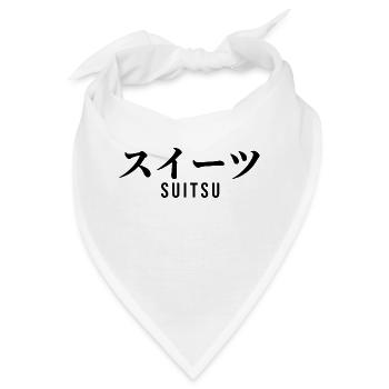 Japanisch - Bandana - Weiß - Vorne