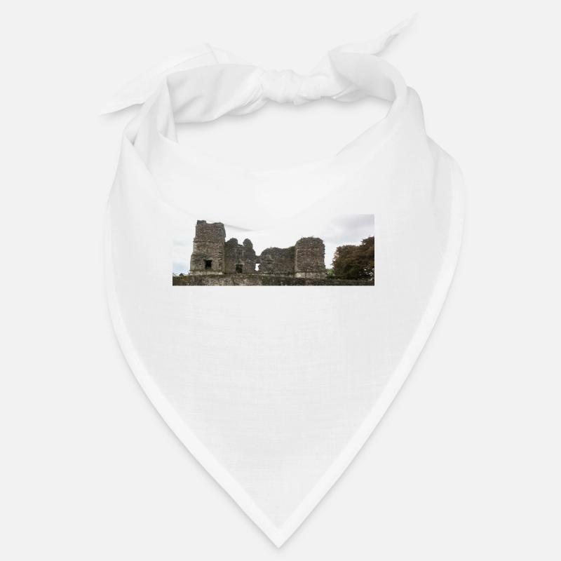 Château de Manorhamilton, comté de Leitrim, Irlande. - Bandana - blanc