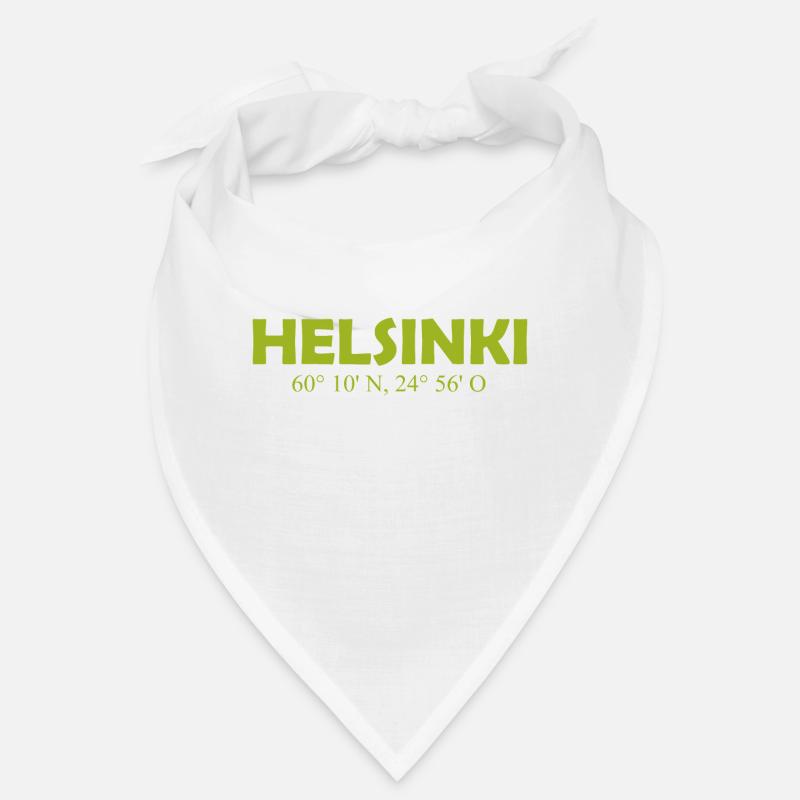 Helsinki Finlande - Coordonnées Longitude Latitude Bandana