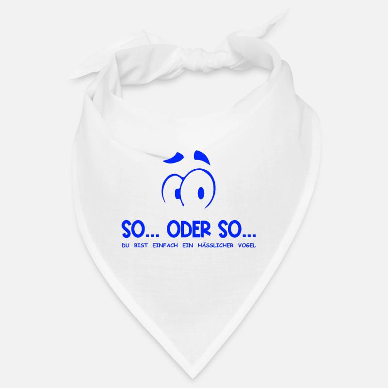 So...Oder So: Hässlicher Vogel - Blau Bandana