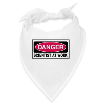 Wissenschaftler - Bandana - Weiß - Vorne