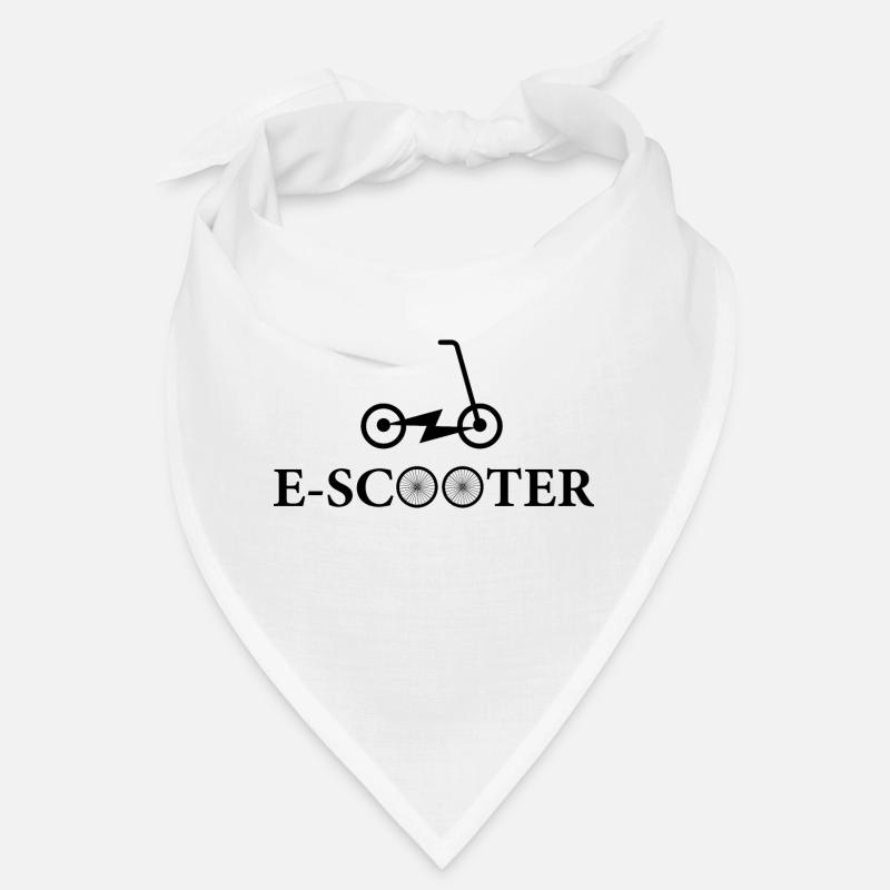 E-Scooter E-Roller Scooter - Bandana - Weiß