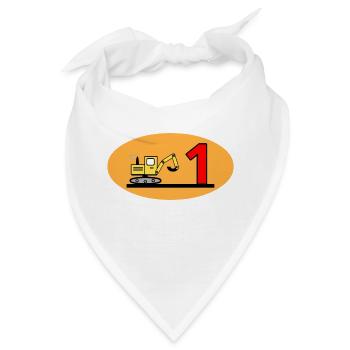 Bagger - Bandana - Weiß - Vorne