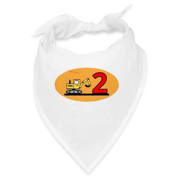 Bagger - Bandana - Weiß - Vorne