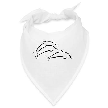 Delphine - Bandana - Weiß - Vorne