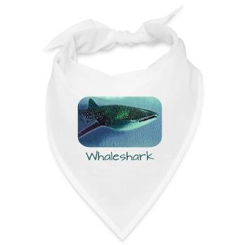 Whale Shark Walhai - Bandana - Weiß - Vorne