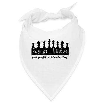 Reallife - Gute Grafik, schlechte Story - Bandana - Weiß - Vorne