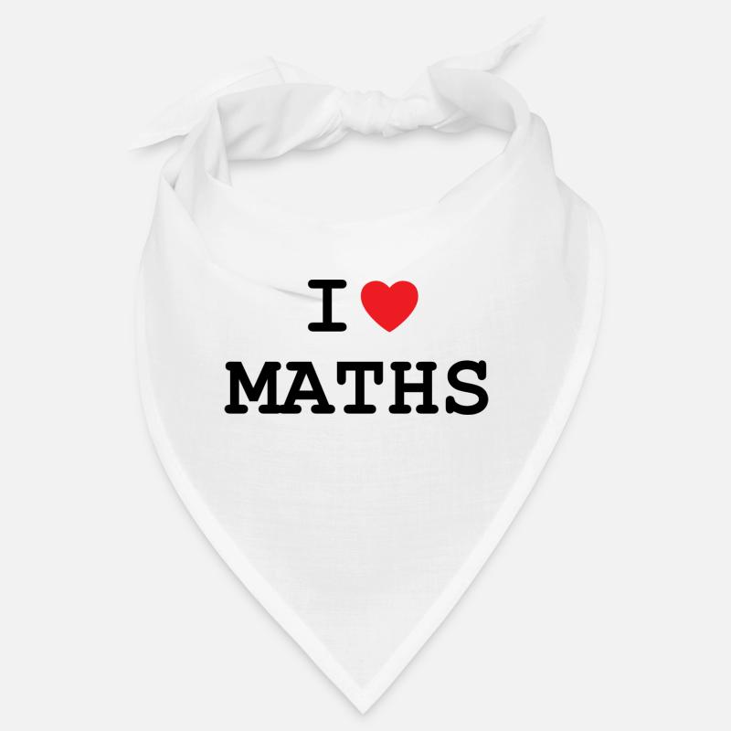 Ich liebe Mathematik Bandana