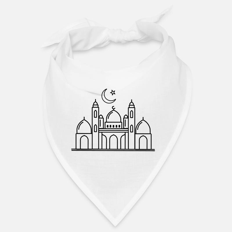 Moschee religiöse Kultstätte transparent Bandana