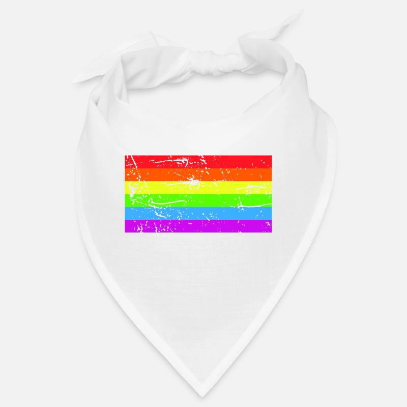 Rainbow flag Grunge Bandana