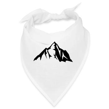 mountain - Bandana - Weiß - Vorne