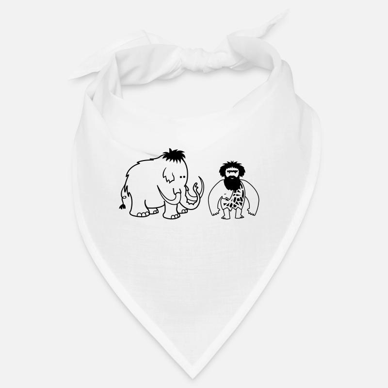 Homme des cavernes mammouth Bandana