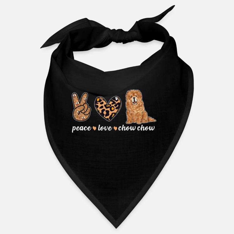 Chow Chow Hund Bandana